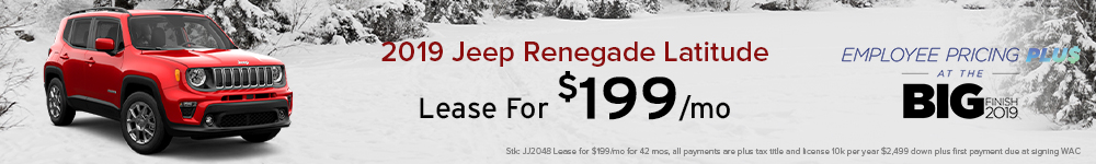 Jeep Renegade Offers Jeep Renegade Offers